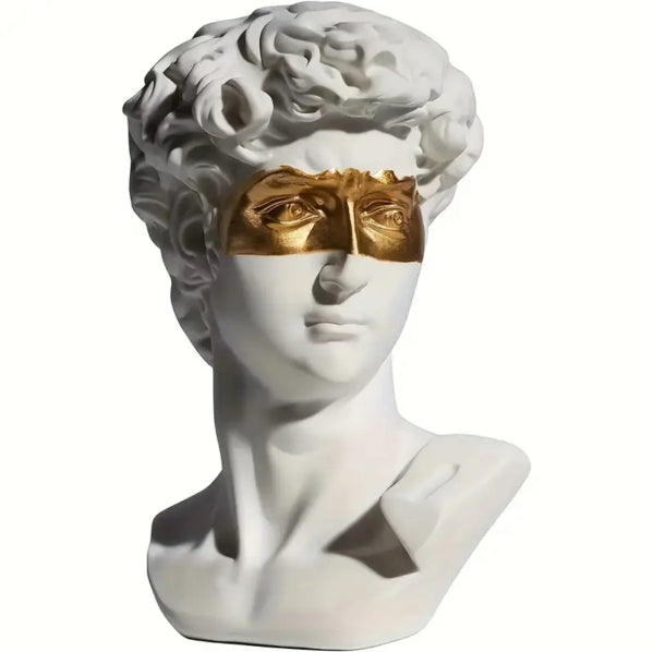 Dekorativna skulptura "David Gold Mask"