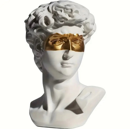 Dekorativna skulptura "David Gold Mask"